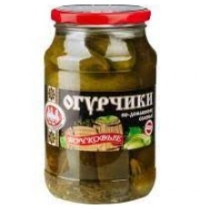 Огурцы бочковые соленые 900 г