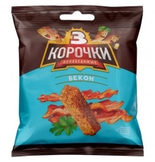 Сухарики Бекон 3 корочки 40 гр