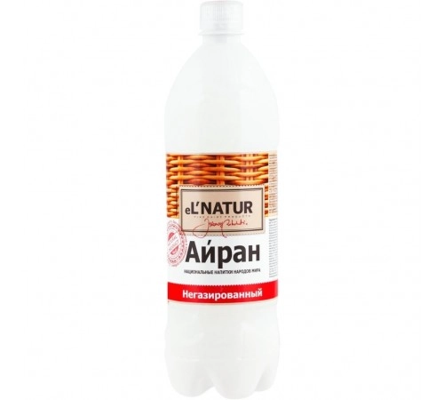 Напиток кисломолочный Айран негазированный eL'Natur 0,5л 1,7%