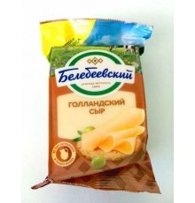 Сыр полутвердый Голландский фасованный Белебеевский 220 г 45%