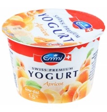Йогурт Swiss Premium с абрикосом Emmi 1,5%