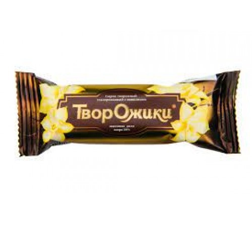 Сырок творожный с ванилином ТворОжики 40гр Сырок творожный с ванилином ТворОжики 40гр