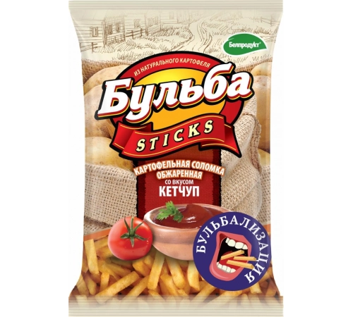 Соломка картофельная Кетчуп Бульба 35 гр
