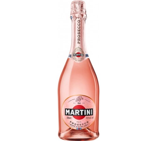 Игристое вино Мартини Просекко сухое розовое 0,75л 11,5% Игристое вино Мартини Просекко сухое розовое 0,75л 11,5%