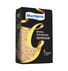 Крупа гречневая зеленая Мистраль 450 гр
