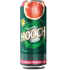 Напиток пивной Хуууч Супер с соком грейпфрута 6,5% ж/б 0,45л