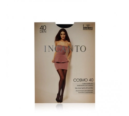 Колготки женские COSMO 40 ден цвет черный 4 размер INCANTO Колготки женские COSMO 40 ден цвет черный 4 размер INCANTO