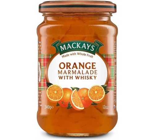 Десерт из апельсина с виски Mackays 340г Десерт из апельсина с виски Mackays 340г