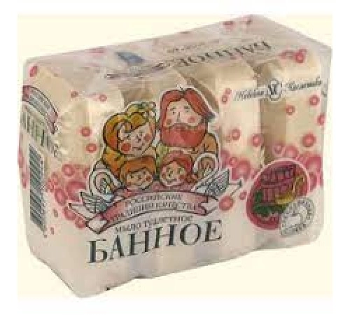 Мыло туалетное Банное Невская косметика 400гр Мыло туалетное Банное Невская косметика 400гр