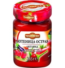 Лютеница острая Лютивка Олинеза 250 гр