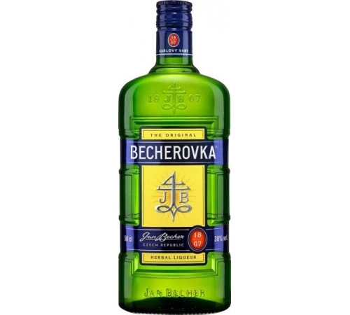 Ликер десертный Бехеровка 38% 0,5л Ликер десертный Бехеровка 38% 0,5л