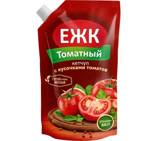 Кетчуп Томатный дой-пак Ежк 350 гр Кетчуп Томатный дой-пак Ежк 350 гр