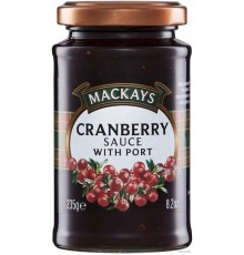Соус клюквенный Mackays 235гр