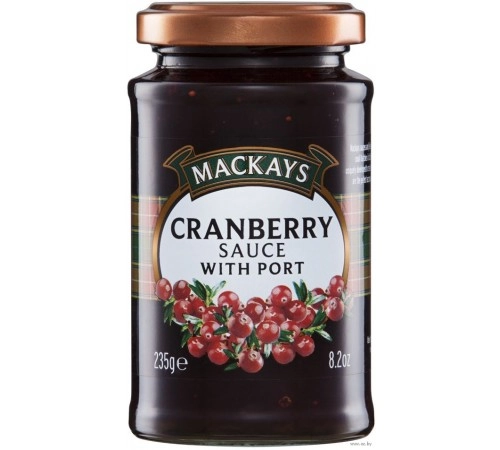Соус клюквенный Mackays 235гр Соус клюквенный Mackays 235гр