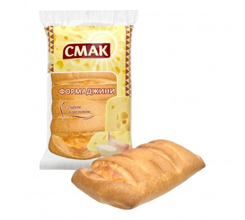 Формаджини с сыром и чесноком Смак 80гр Формаджини с сыром и чесноком Смак 80гр