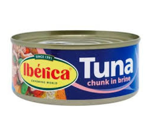 Тунец кусочки в собственном соку 150гр Иберика