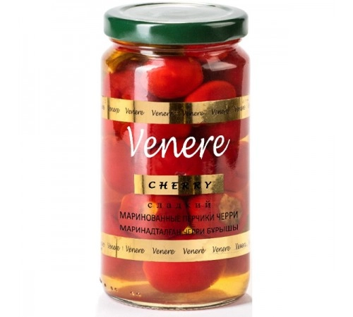 Перчики маринованные Черри Venere 240 г Перчики маринованные Черри Venere 240 г