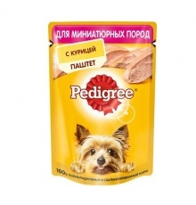 Корм для собак Курица паштет Pedigree 80 гр