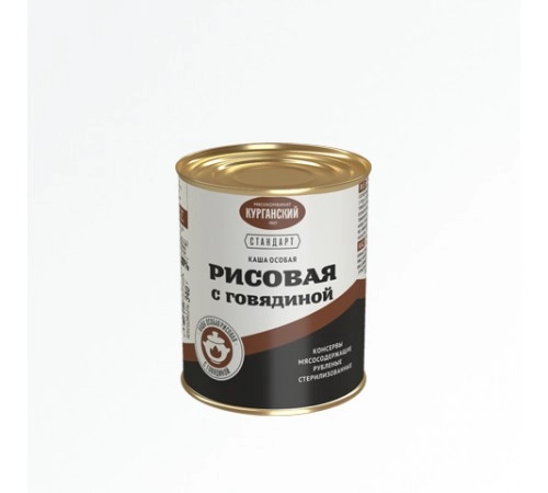 Каша рисовая с говядиной Курган 340 гр Каша рисовая с говядиной Курган 340 гр