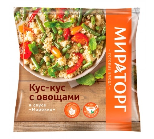 Смесь Кус-Кус с овощами Мираторг 400гр Смесь Кус-Кус с овощами Мираторг 400гр