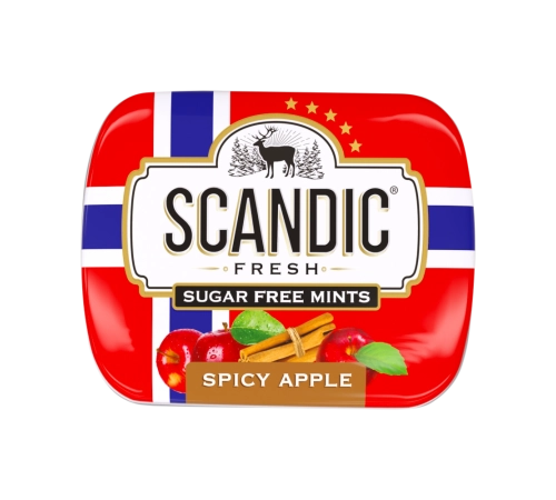 Леденцы Пряное яблоко Scandic 14гр Леденцы Пряное яблоко Scandic 14гр