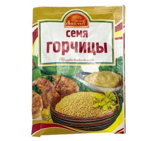Горчица семя Русский Аппетит 20гр Горчица семя Русский Аппетит 20гр