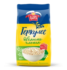 Хлопья 6 злаков 400гр Царь