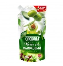 Майонез оливковый Слобода 400мл 67%