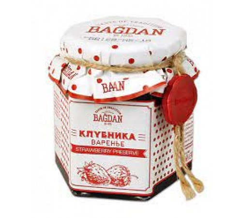 Варенье из клубники Bagdan 400г Варенье из клубники Bagdan 400г