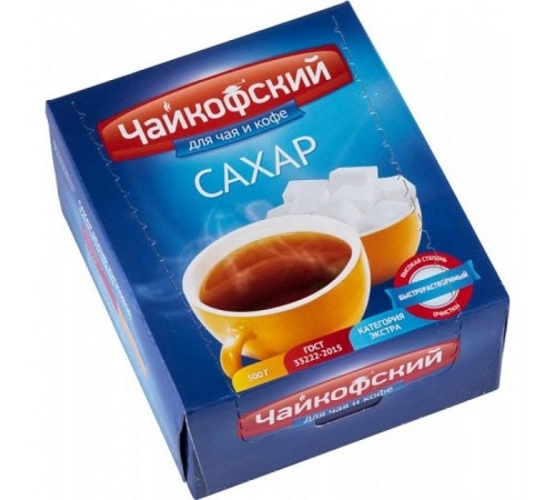 Сахар рафинад Чайкофский 500 гр Сахар рафинад Чайкофский 500 гр