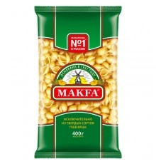 Макароны ракушка Макфа 400г