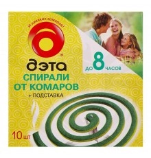 Спирали от комаров Дэта 10 шт