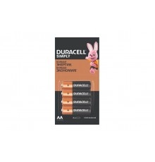 Батарейки Basic CN AA Duracell 4 шт