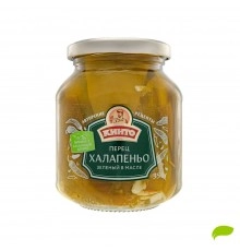 Перец халапеньо зеленый Кинто 350гр