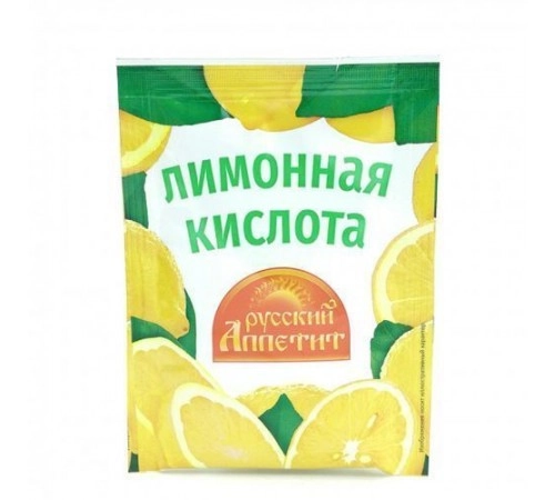 Кислота лимонная Русский Аппетит 10гр Кислота лимонная Русский Аппетит 10гр