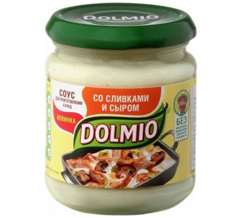 Соус сливки и сыр Долмио 200 гр Соус сливки и сыр Долмио 200 гр