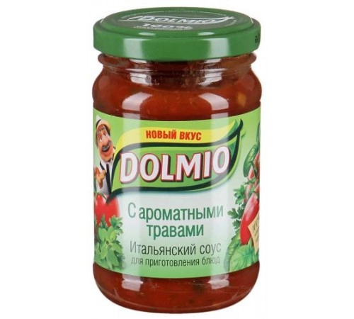 Соус с ароматными травами  Долмио 210г Соус с ароматными травами  Долмио 210г