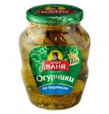 Огурцы по-берлински Дядя Ваня 680 гр
