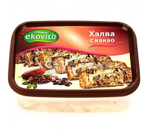 Халва с какао Эковита 250г