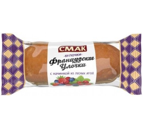 Бриошь лесные ягоды Смак 40гр