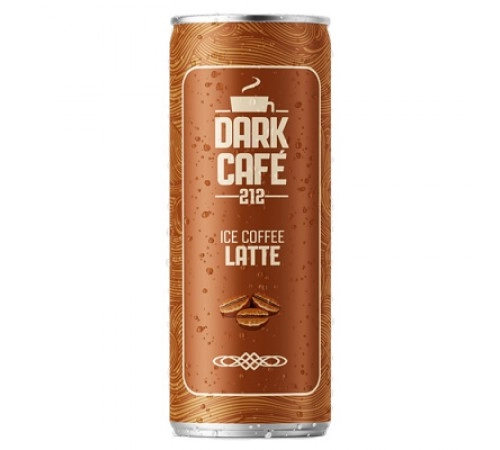 Напиток кофейный Латте ж/б Dark Cafe 250мл Напиток кофейный Латте ж/б Dark Cafe 250мл