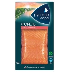 Форель филе кусок подкопченная Русское Море 200гр