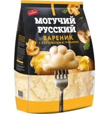 Вареники Могучий Русский с картофелем и грибами Сальников 900 гр