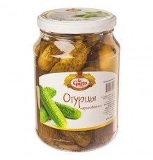 Огурцы маринованные Te Gusto 720 мл