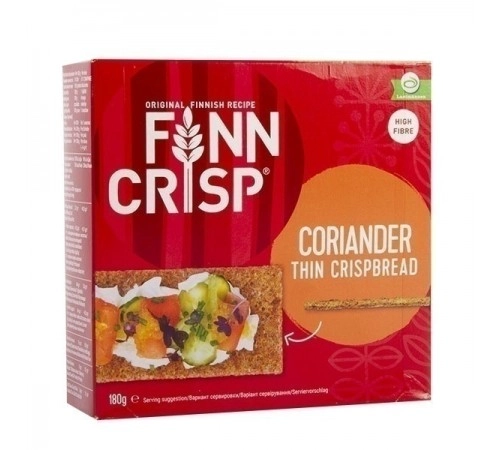 Хлебцы Боpодинские с кориандром Финн Крисп 180 гр