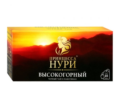 Чай черный Высокогорный Принцесса Нури 25пак*2г Чай черный Высокогорный Принцесса Нури 25пак*2г