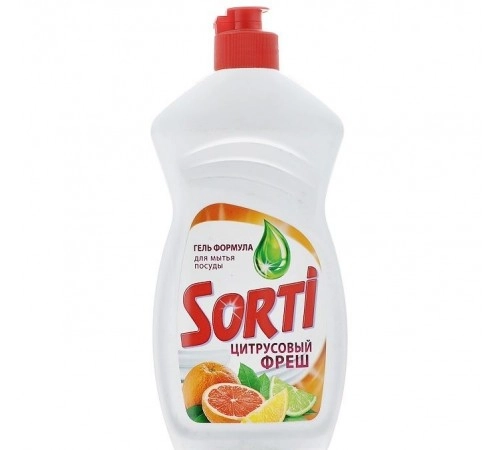 Средство для мытья посуды цитрусовый фреш Sorti 450г