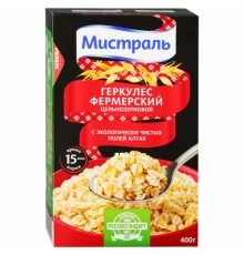 Хлопья Геркулес Фермерский Мистраль 400 гр
