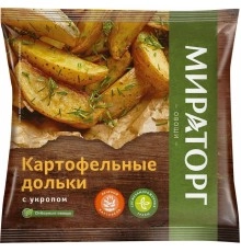 Дольки картофельные с укропом Мираторг 400гр