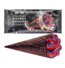 Мороженое малина-маракуйя Бон Ами 70гр